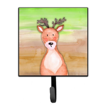 Carolines Treasures Deer Watercolor Leash or Key Holder BB7435SH4